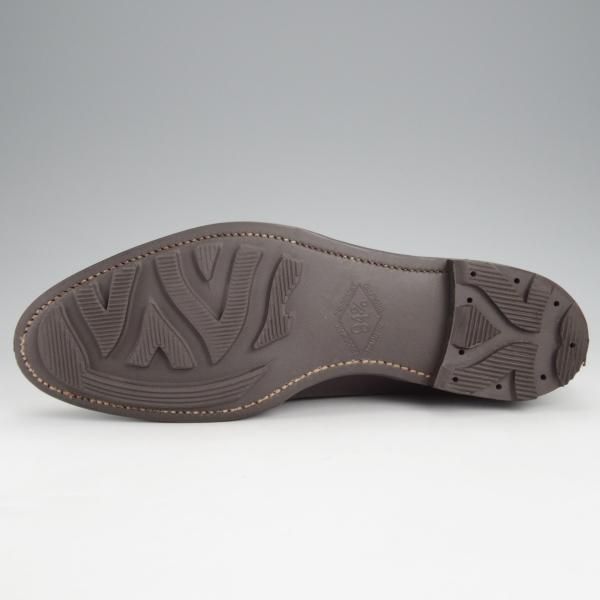 極上★宮城興業 UK9.5程度【オーダー価格￥64,900-★スキンステッチ仕様/(米)ホーウィン社のハッチグレイン】赤茶/MIYAGI KOGYO★j542