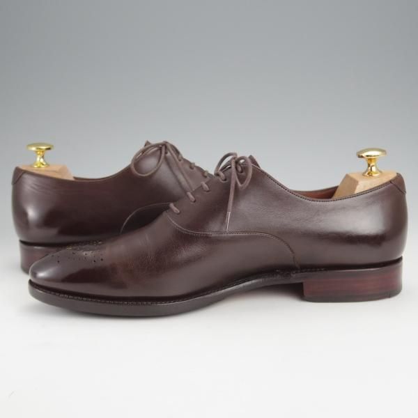 極上★(スペイン製)カルミナ SIZE 7【トレーディングポスト別注★オックスフォードシューズ/965】カーフ/濃茶/メンズ/CARMINA★j545