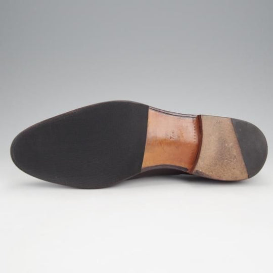 極上★(スペイン製)カルミナ SIZE 7【トレーディングポスト別注★オックスフォードシューズ/965】カーフ/濃茶/メンズ/CARMINA★j545
