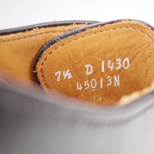 極美品★(米)アレンエドモンズ 7.5D【同系モデル定価￥85,800-★Leeds2.0/プレーントゥ】カーフ/黒/メンズ/ALLEN EDMONDS★j555