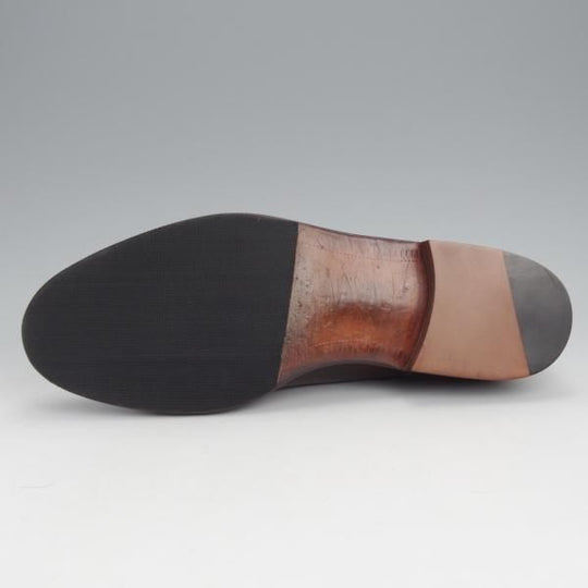 極上★(スペイン製)カルミナ/旧アルバラデホ SIZE 6.5【★サイドモンク/濃茶】モンクストラップ/4655/カーフ/メンズ/CARMINA★j557