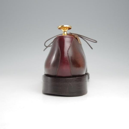 極上★(HM)ギルド・オブ・クラフツ US7C【税込上代￥165,000-★Fudge/ハンドソーンウェルテッド製法】サドルシューズ/濃茶×赤茶★j558