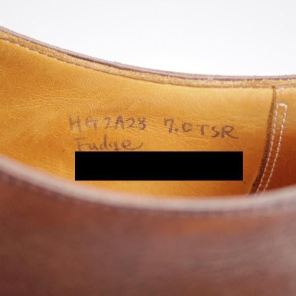 極上★(HM)ギルド・オブ・クラフツ US7C【税込上代￥165,000-★Fudge/ハンドソーンウェルテッド製法】サドルシューズ/濃茶×赤茶★j558
