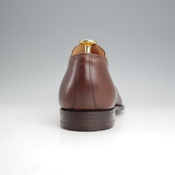 未使用★チャーチ 75F/UK7.5【貴重★JIL SANDER別注/ジルサンダー/121ラスト】センターエラスティック/カーフ/茶/メンズ/Church's★j563