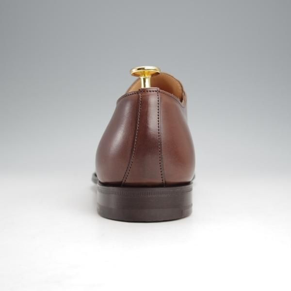 未使用★チャーチ 75F/UK7.5【貴重★JIL SANDER別注/ジルサンダー/121ラスト】センターエラスティック/カーフ/茶/メンズ/Church's★j563