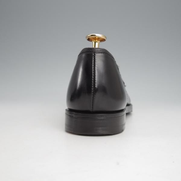 美品★クロケット&ジョーンズ 6E【定価￥100,100-★FINCHLEY 2/ビットローファー】376ラスト/カーフ/黒/メンズ/Crockett&Jones★j565