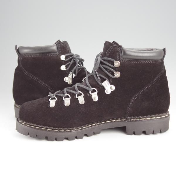 極美品★パラブーツ SIZE 7【定価￥82,500-★AVORIAZ/アヴォリアーズ】ジャンヌソール/マウンテンブーツ/スエード/黒/Paraboot★j569