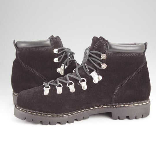 極美品★パラブーツ SIZE 7【定価￥82,500-★AVORIAZ/アヴォリアーズ】ジャンヌソール/マウンテンブーツ/スエード/黒/Paraboot★j569