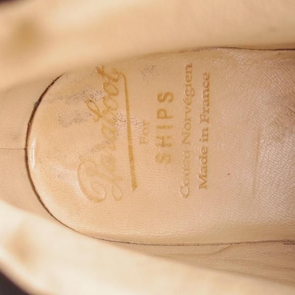 極美品★パラブーツ SIZE 7【定価￥82,500-★AVORIAZ/アヴォリアーズ】ジャンヌソール/マウンテンブーツ/スエード/黒/Paraboot★j569