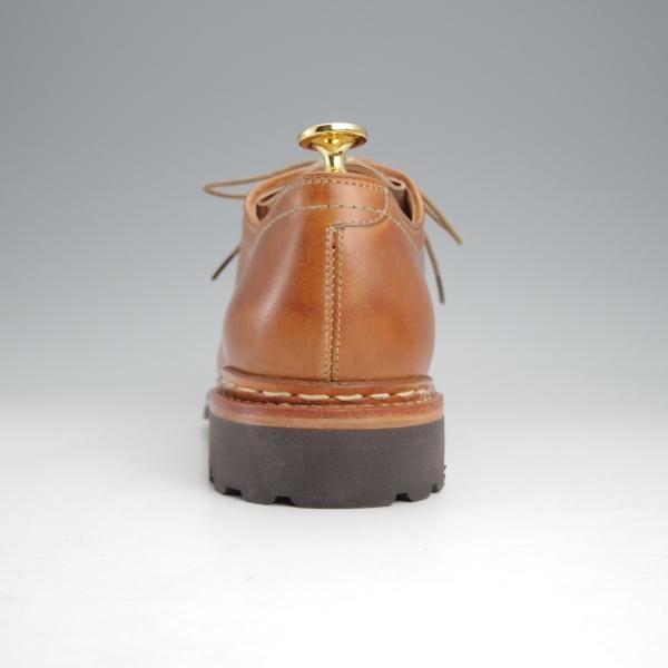 未使用★(仏)HESCHUNG/エシュン SIZE 6【定価￥78,840-★ミカエル似寄りモデル/THUYA】チロリアンシューズ/ナチュラル/薄茶★j574