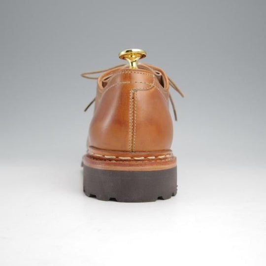 未使用★(仏)HESCHUNG/エシュン SIZE 6【定価￥78,840-★ミカエル似寄りモデル/THUYA】チロリアンシューズ/ナチュラル/薄茶★j574