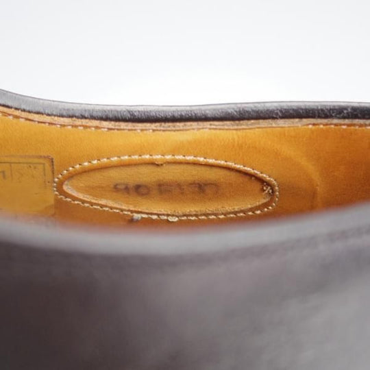 極上★チャーチ 90F/UK9【上級ライン★LAST137コレクション(2013年)/LAMPORT/ランポート】ストレートチップ/黒/メンズ/Church's★j550