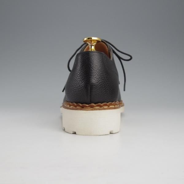 未使用★パラブーツ SIZE 6【貴重★キルト付き/District/ユナイテッドアローズ別注/PERRIAND】District/プレーントゥ/黒/Paraboot★j581