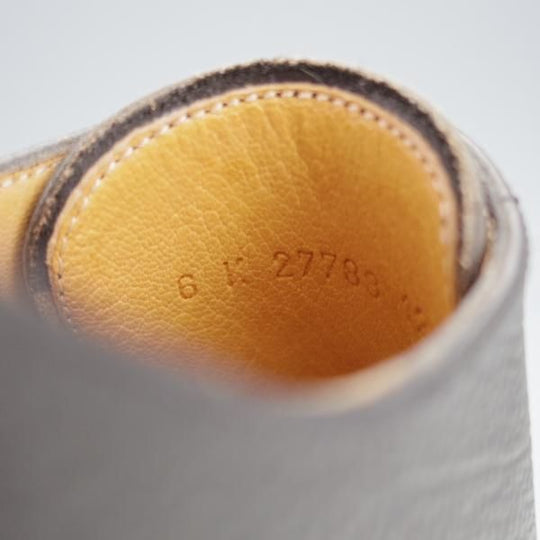 未使用★パラブーツ SIZE 6【貴重★キルト付き/District/ユナイテッドアローズ別注/PERRIAND】District/プレーントゥ/黒/Paraboot★j581