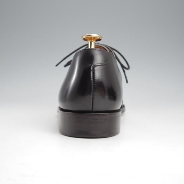 極美品★(英)チーニー 7E【定価￥51,700-★ロイドフットウェア別注/Mシリーズ】89ラスト/パンチドキャップトゥ/カーフ/黒/CHEANEY★j583