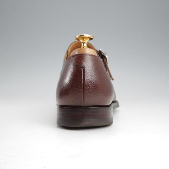 ★クロケット&ジョーンズ 6.5E【定価￥104,500-★LOWNDES/ラウンズ】348ラスト/CITYソール/ダブルモンク/濃茶/Crockett&Jones★j585