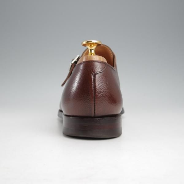 ★クロケット&ジョーンズ 6.5E【定価￥104,500-★LOWNDES/ラウンズ】348ラスト/CITYソール/ダブルモンク/濃茶/Crockett&Jones★j585