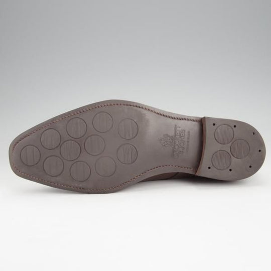 ★クロケット&ジョーンズ 6.5E【定価￥104,500-★LOWNDES/ラウンズ】348ラスト/CITYソール/ダブルモンク/濃茶/Crockett&Jones★j585