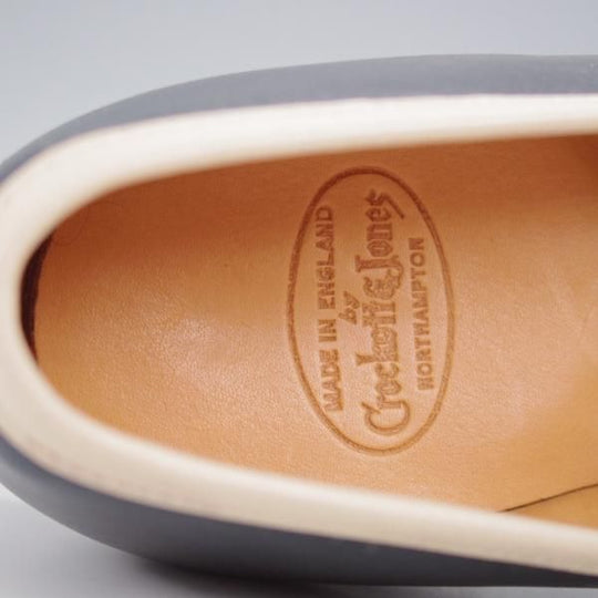 未使用★クロケット&ジョーンズ 6.5D【ハンドグレードライン★コンビ仕様/BARNET】363ラスト/ローファー/カーフ/Crockett&Jones★j586