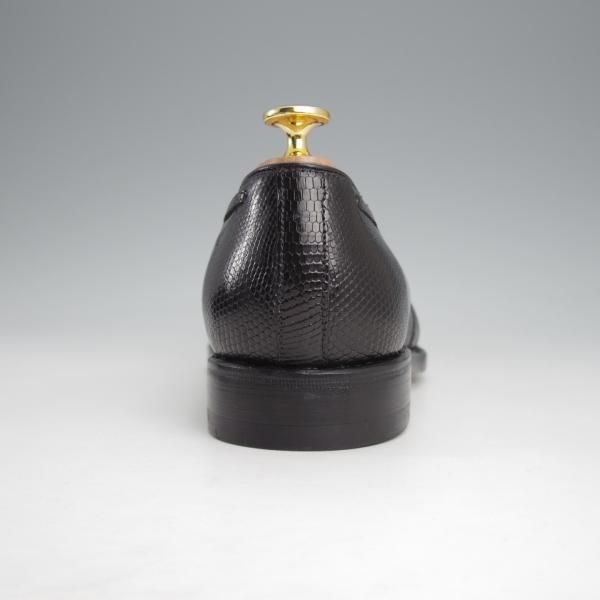 未使用★ジャランスリワヤ SIZE 6.5【定価￥66,000-★リザード革/タッセルローファー】EDWARDラスト/98811/黒/JALAN SRIWIJAWA★j587