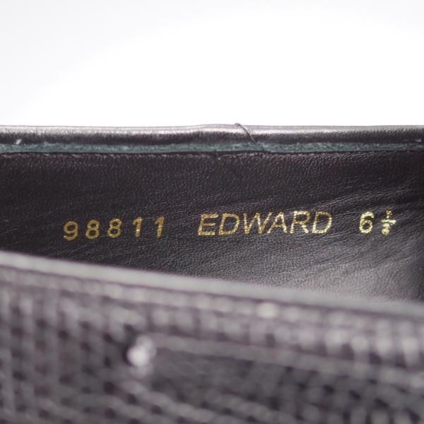 未使用★ジャランスリワヤ SIZE 6.5【定価￥66,000-★リザード革/タッセルローファー】EDWARDラスト/98811/黒/JALAN SRIWIJAWA★j587