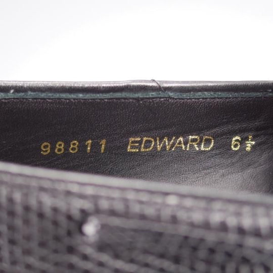 未使用★ジャランスリワヤ SIZE 6.5【定価￥66,000-★リザード革/タッセルローファー】EDWARDラスト/98811/黒/JALAN SRIWIJAWA★j587