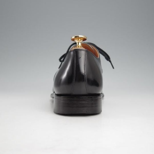 美品★スコッチグレイン 25E【合計定価￥63,800-★純正シューツリー付き/948/インペリアルブラック2】パンチドキャップトゥ/黒★j589