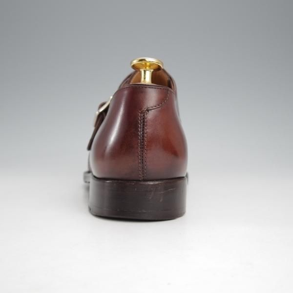 ★(仏)ベルルッティ SIZE 6【★ヴェネチアレザー/モンクストラップ】濃茶/メンズ/Berluti★j590