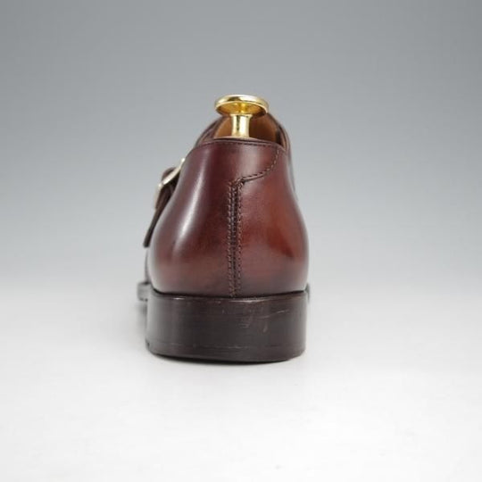 ★(仏)ベルルッティ SIZE 6【★ヴェネチアレザー/モンクストラップ】濃茶/メンズ/Berluti★j590