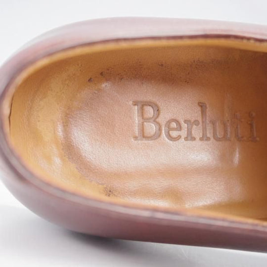 ★(仏)ベルルッティ SIZE 6【★ヴェネチアレザー/モンクストラップ】濃茶/メンズ/Berluti★j590