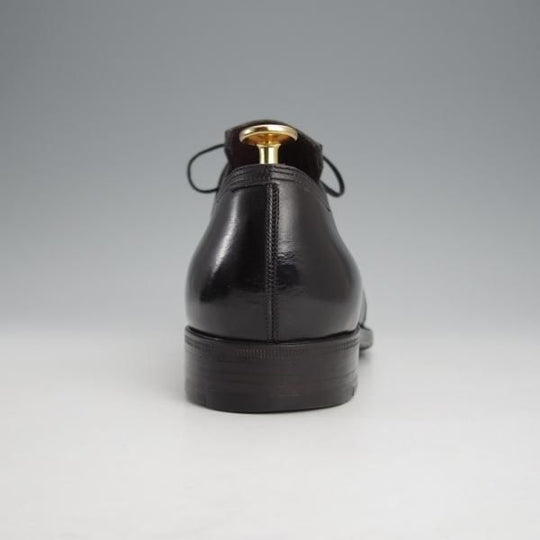 ★(仏)Corthay/コルテ UK6程度【定価20万円程度★Arca/アルカ/プレーントゥ】Vフロント/カーフ/黒/メンズ★j591