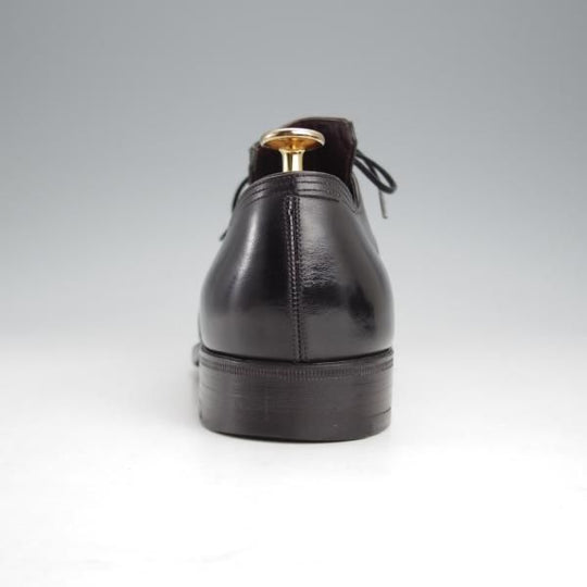 ★(仏)Corthay/コルテ UK6程度【定価20万円程度★Arca/アルカ/プレーントゥ】Vフロント/カーフ/黒/メンズ★j591