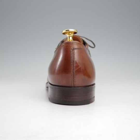 ★(仏)Corthay/コルテ SIZE 6【定価20万円程度★EASY/イージー/ホールカット】サイドエラスティック/カーフ/茶/メンズ★j592