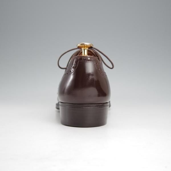 ★(英)ガジアーノ&ガーリング 7E【現行定価20万円以上★HARROW/クォーターブローグ】GG06ラスト/カーフ/濃茶/メンズ/GAZIANO&GIRLING★j593