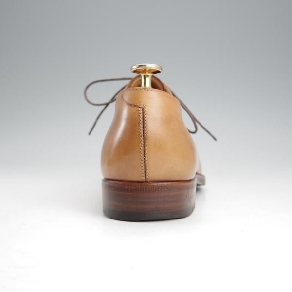 極上★(仏)ベルルッティ SIZE 6.5【★ホールカット/ヴェネチアレザー】オックスフォードシューズ/薄茶/メンズ/Berluti★j594