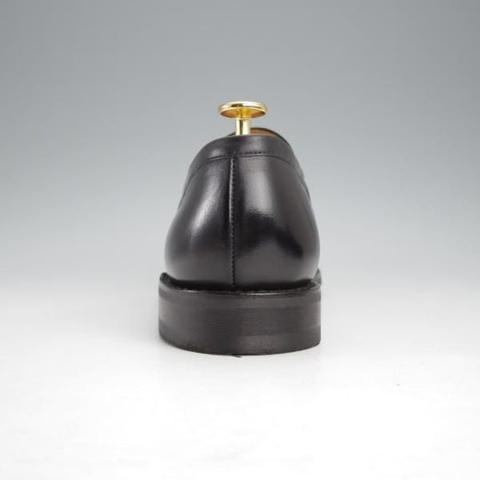 極美品★パラブーツ SIZE 7【定価￥84,700-★アドニス/ADONIS】コインローファー/カーフ/黒/メンズ/Paraboot★j595