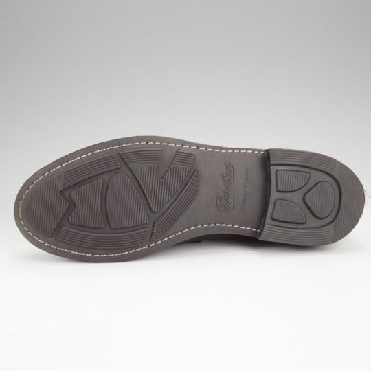 極美品★パラブーツ SIZE 7【定価￥84,700-★アドニス/ADONIS】コインローファー/カーフ/黒/メンズ/Paraboot★j595