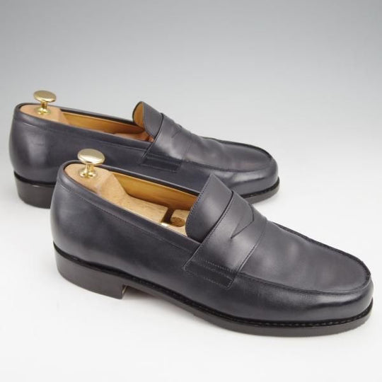 極上★パラブーツ SIZE 7【現行定価￥84,700-★アドニス/ADONIS/ビームスF別注】コインローファー/カーフ/紺/BEAMS F/Paraboot★j600