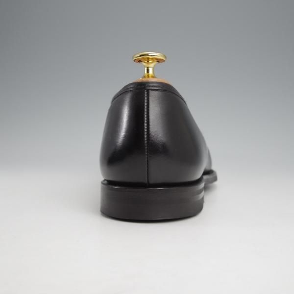 美品★クロケット&ジョーンズ 9E【定価￥90,200-★BROOKLYN/バーニーズNY別注】391ラスト/コインローファー/黒/Crockett&Jones★j601