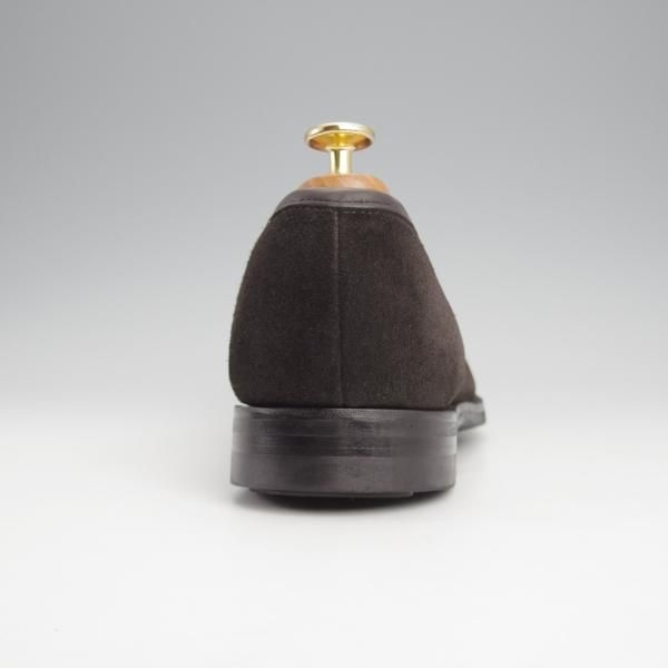 極美品★クロケット&ジョーンズ 8.5E【定価￥92,400-★ダイナイトソール/BOSTON 2】376ラスト/コインローファー/Crockett&Jones★j602