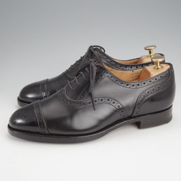 トリッカーズ SIZE 6.5【CAMBRIDGE/セミブローグ/黒】 | 高級