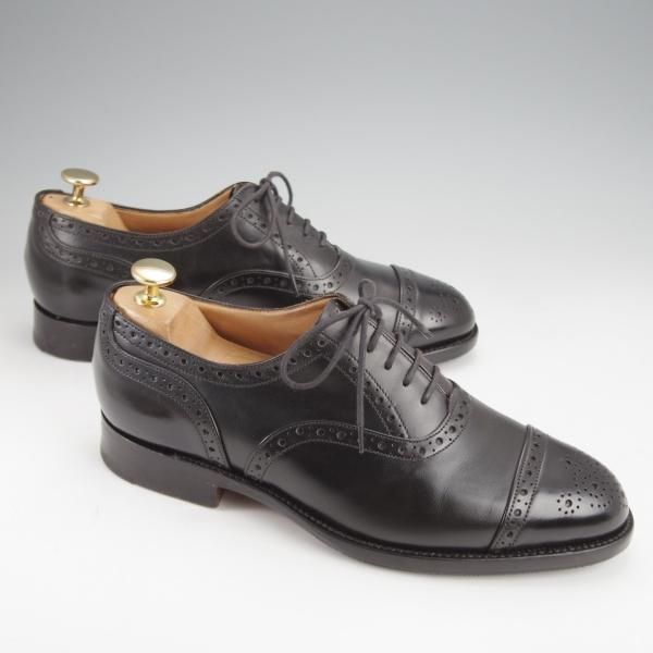 卸し売り購入 トリッカーズ SIZE 6.5【CAMBRIDGE/セミブローグ/黒】 | 高級 靴