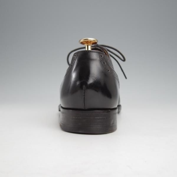 美品★トリッカーズ SIZE 6.5【現行定価9万円以上★CAMBRIDGE/セミブローグ】9518/カーフ/黒/メンズ/Tricker's★j607