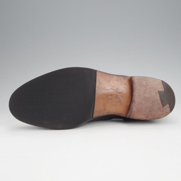 美品★トリッカーズ SIZE 6.5【現行定価9万円以上★CAMBRIDGE/セミブローグ】9518/カーフ/黒/メンズ/Tricker's★j607