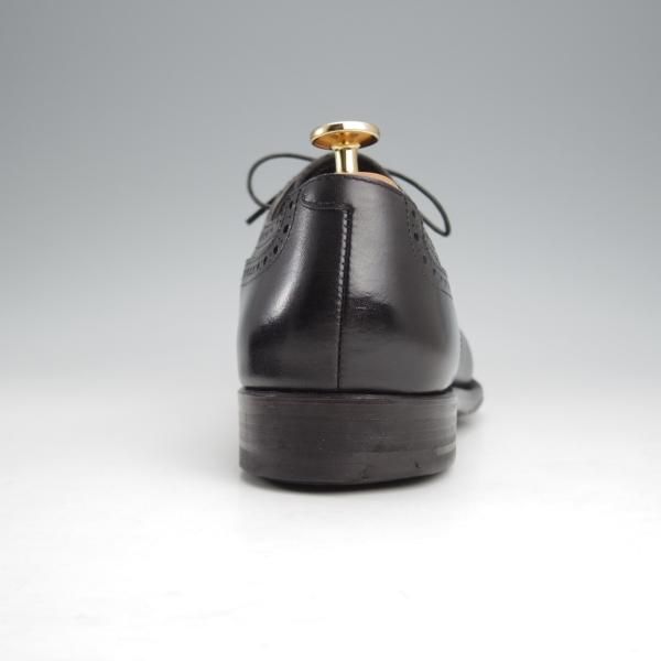 ★シェットランドフォックス SIZE 7.5【定価￥44,000-★ダイナイトソール仕様/コベントリー】004F/セミブローグ/黒/Shetlandfox★j609