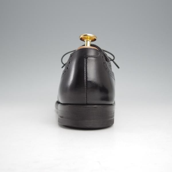 ★シェットランドフォックス SIZE 7.5【定価￥44,000-★ダイナイトソール仕様/コベントリー】004F/セミブローグ/黒/Shetlandfox★j609