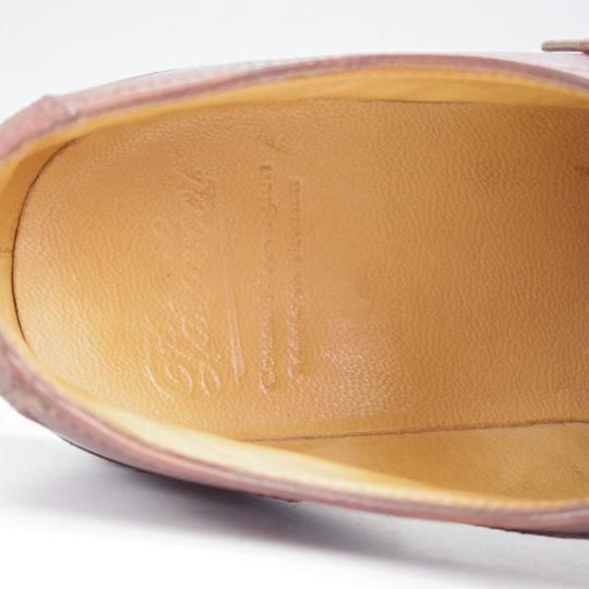 極上★パラブーツ SIZE 6.5【定価￥79,200-★アヴィニョン/AVIGNON】グリフソール/リスレザー/Uチップ/CAFE/カフェ/Paraboot★j610