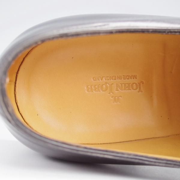 極上★ジョンロブ 6.5E【現行定価￥203,500-★CITY 2/シティ/7000ラスト】ストレートチップ/カーフ/黒/メンズ/JOHN LOBB★j611