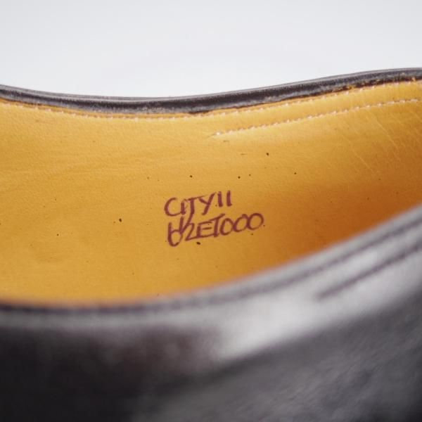 極上★ジョンロブ 6.5E【現行定価￥203,500-★CITY 2/シティ/7000ラスト】ストレートチップ/カーフ/黒/メンズ/JOHN LOBB★j611