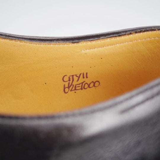 極上★ジョンロブ 6.5E【現行定価￥203,500-★CITY 2/シティ/7000ラスト】ストレートチップ/カーフ/黒/メンズ/JOHN LOBB★j611